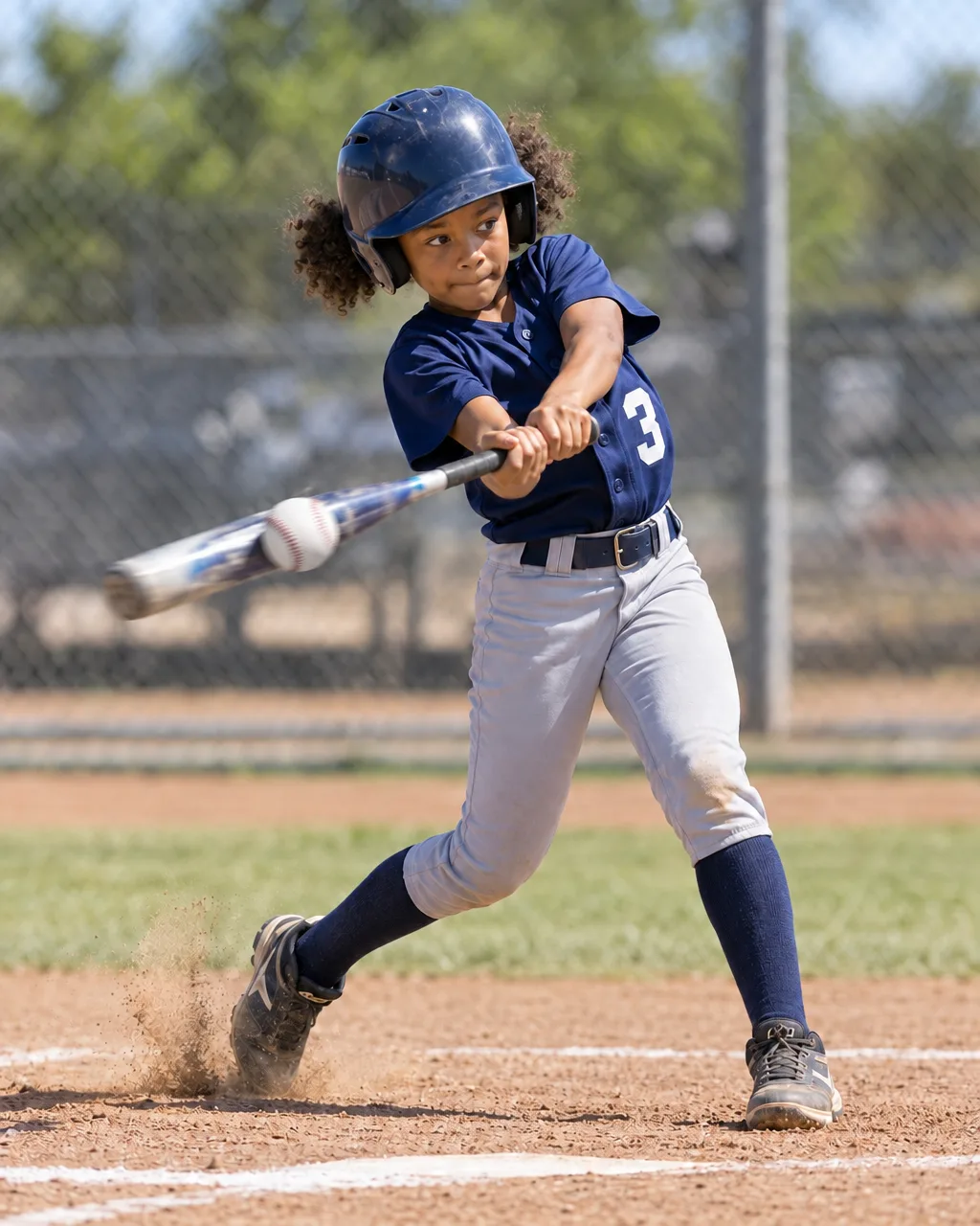 The signature move look, a youth baseball portrait example